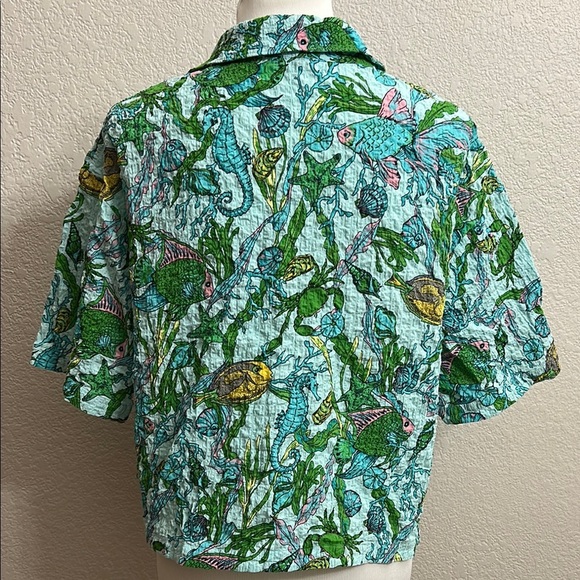 Kate Spade Under the Sea Collard Top - Picture 3 of 6